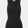Forcast Devin Ribbed Singlet Top* T-Shirts & Tops|Work Tops