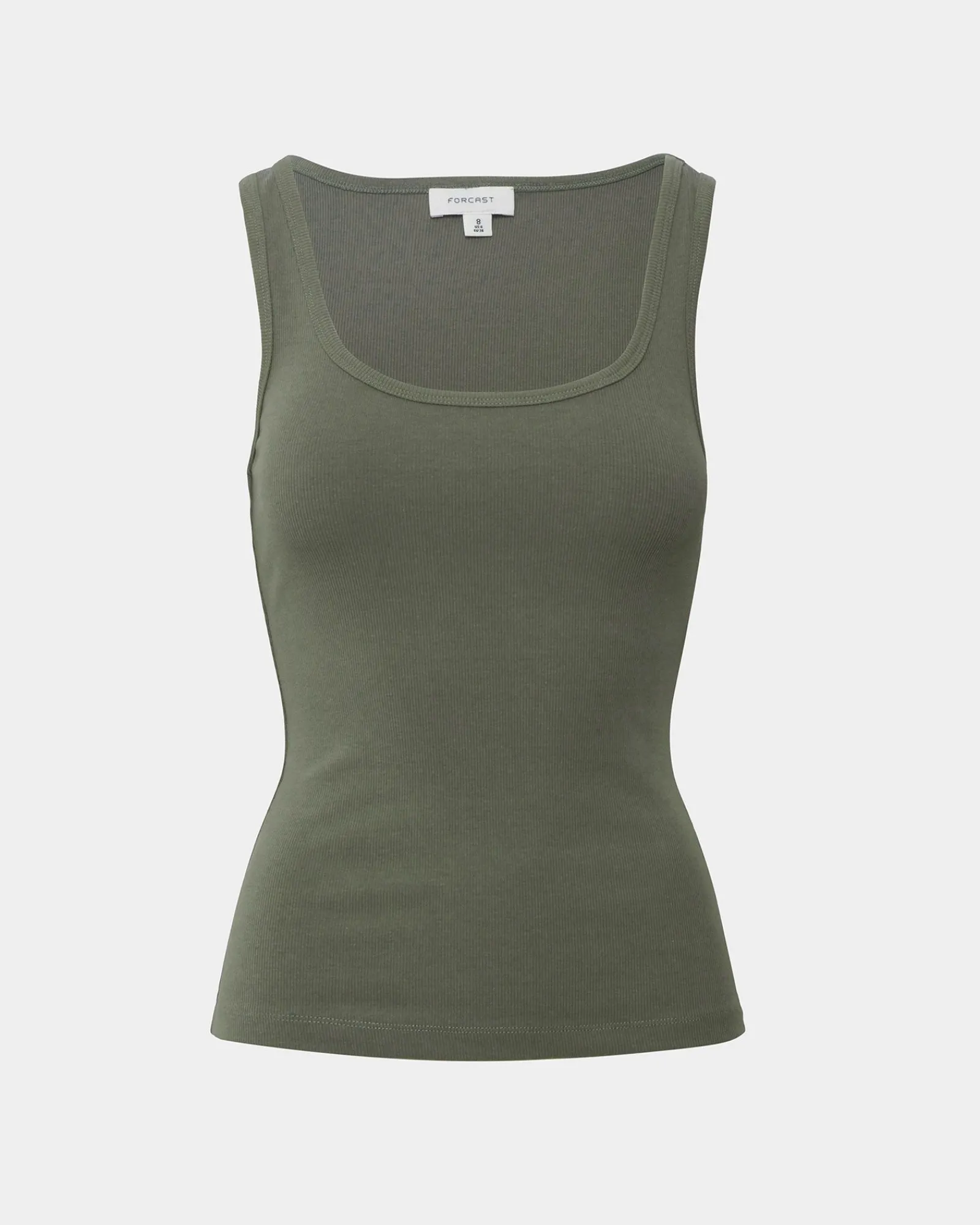 Forcast Devin Ribbed Singlet Top* T-Shirts & Tops|Work Tops