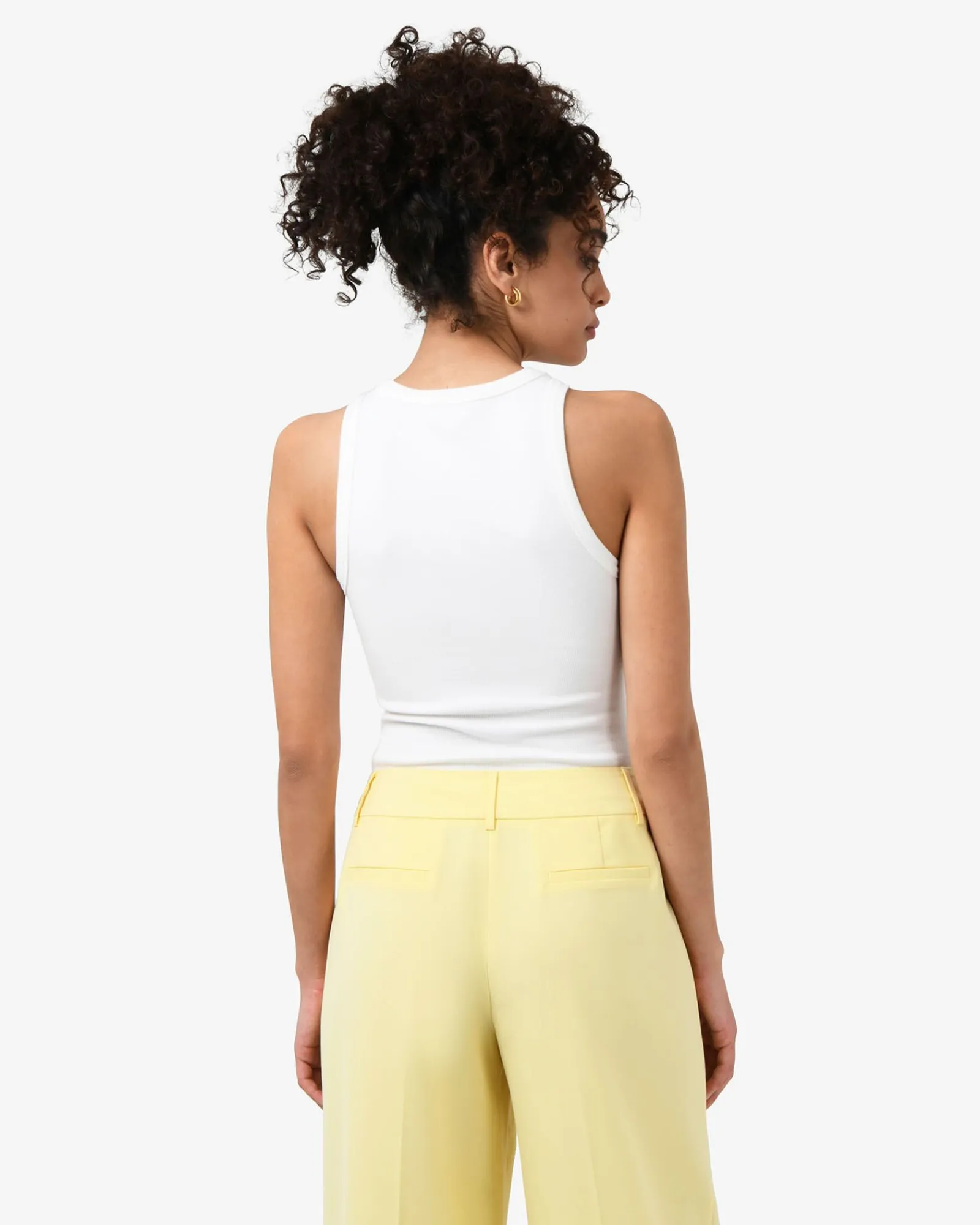 Forcast Devon Cotton Blend Singlet* T-Shirts & Tops|Work Tops