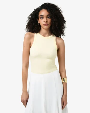 Forcast Devon Cotton Blend Singlet* T-Shirts & Tops|Work Tops