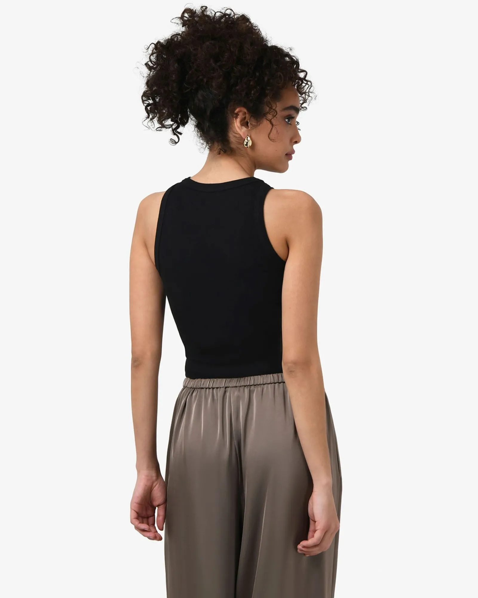 Forcast Devon Cotton Blend Singlet* T-Shirts & Tops|Work Tops