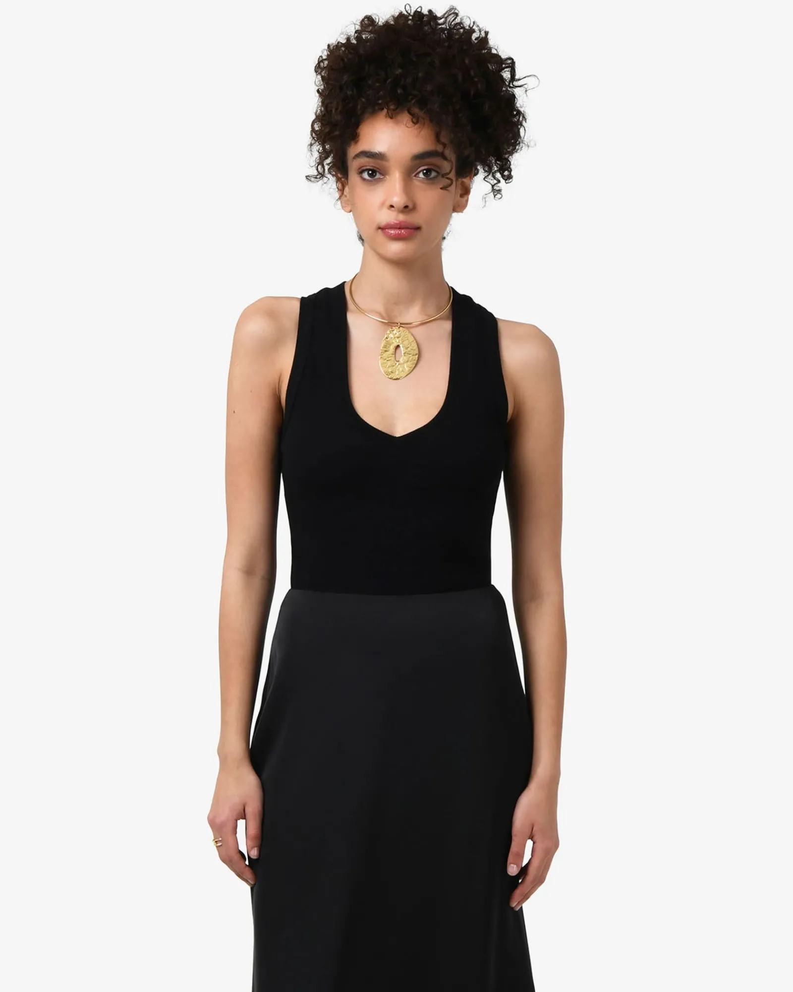 Forcast Devon V-neck Singlet* T-Shirts & Tops|Work Tops