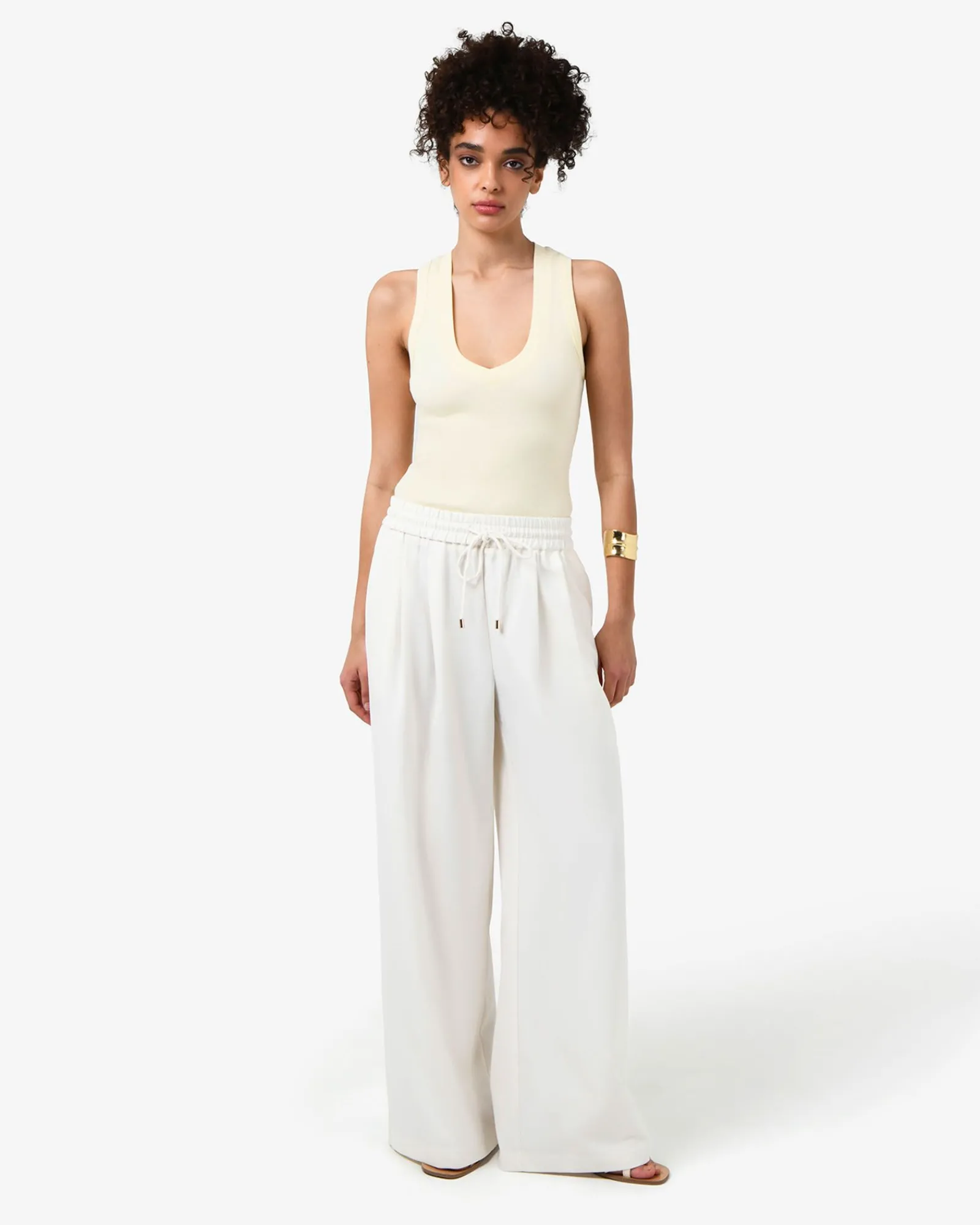 Forcast Devon V-neck Singlet* T-Shirts & Tops|Work Tops