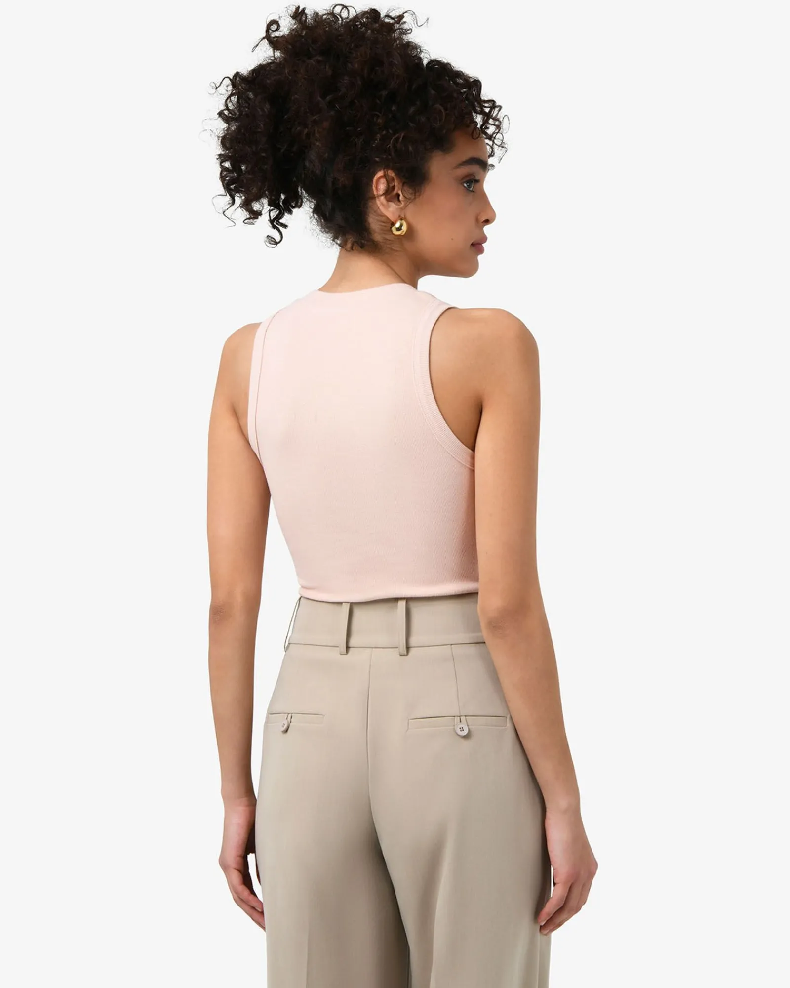 Forcast Devon V-neck Singlet* T-Shirts & Tops|Work Tops