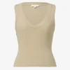Forcast Devon V-neck Singlet* T-Shirts & Tops|Work Tops
