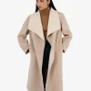 Forcast Diana Wool Blend Cocoon Coat* Coats