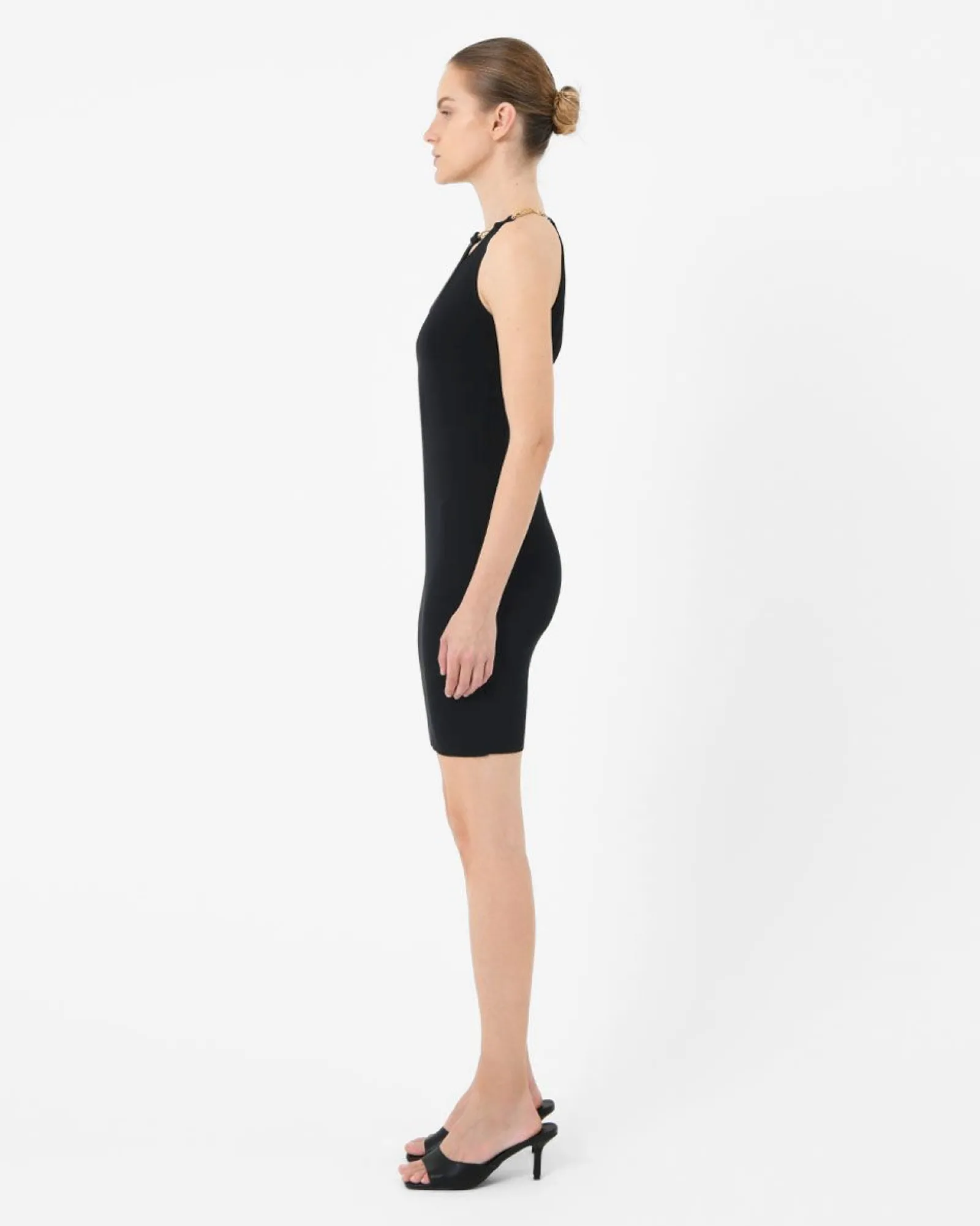 Forcast Diwa Chain Strap Knit Dress* Knit Dresses|Knit Dresses