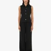 Forcast Dolly Pleated Wide Leg Pants* High-Waisted Pants|Wide-Leg Pants