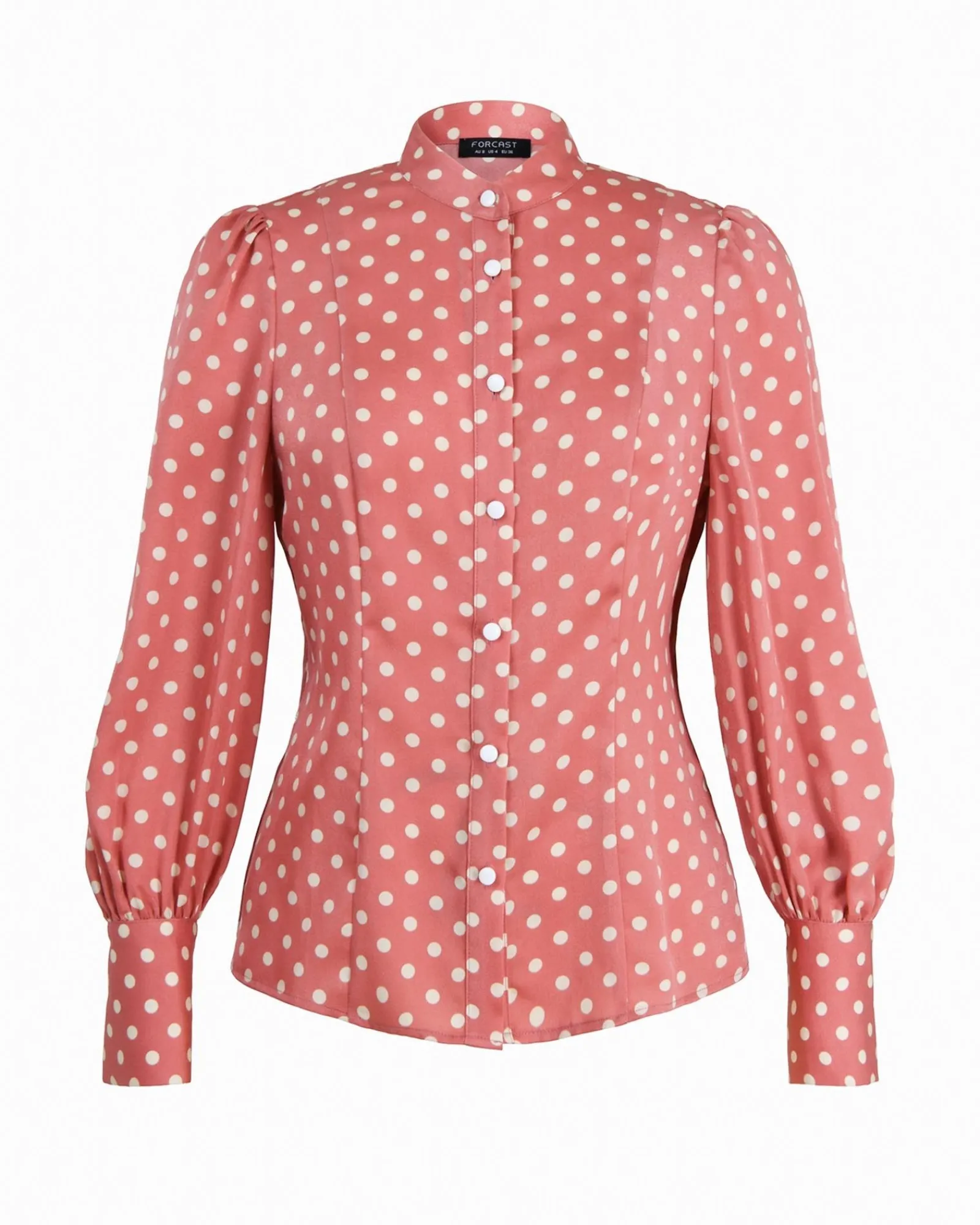 Forcast Dotti Polka Dot Printed Blouse* Long Sleeve Tops|Shirts & Blouses