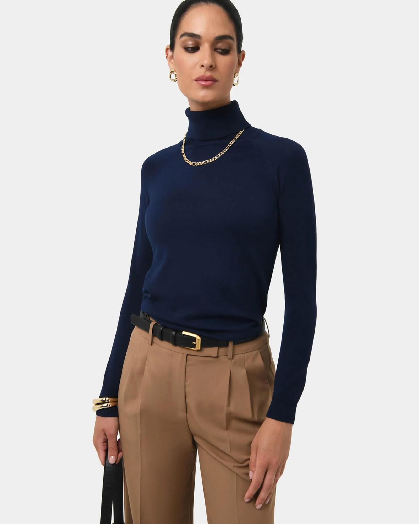 Forcast Dulce Leather Belt* Belts