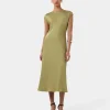Forcast Dulce Satin Midi Dress* Midi Dresses|Midi Dresses