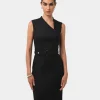Forcast Elka Belted Pencil Dress* Conscious|Mini Dresses