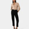 Forcast Elka Straight Leg Pants* High-Waisted Pants|Straight Leg Pants