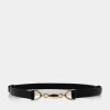 Forcast Emeri Leather Adjustable Belt* Belts