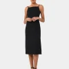 Forcast Emiko Fitted Slip Dress* Midi Dresses|Midi Dresses