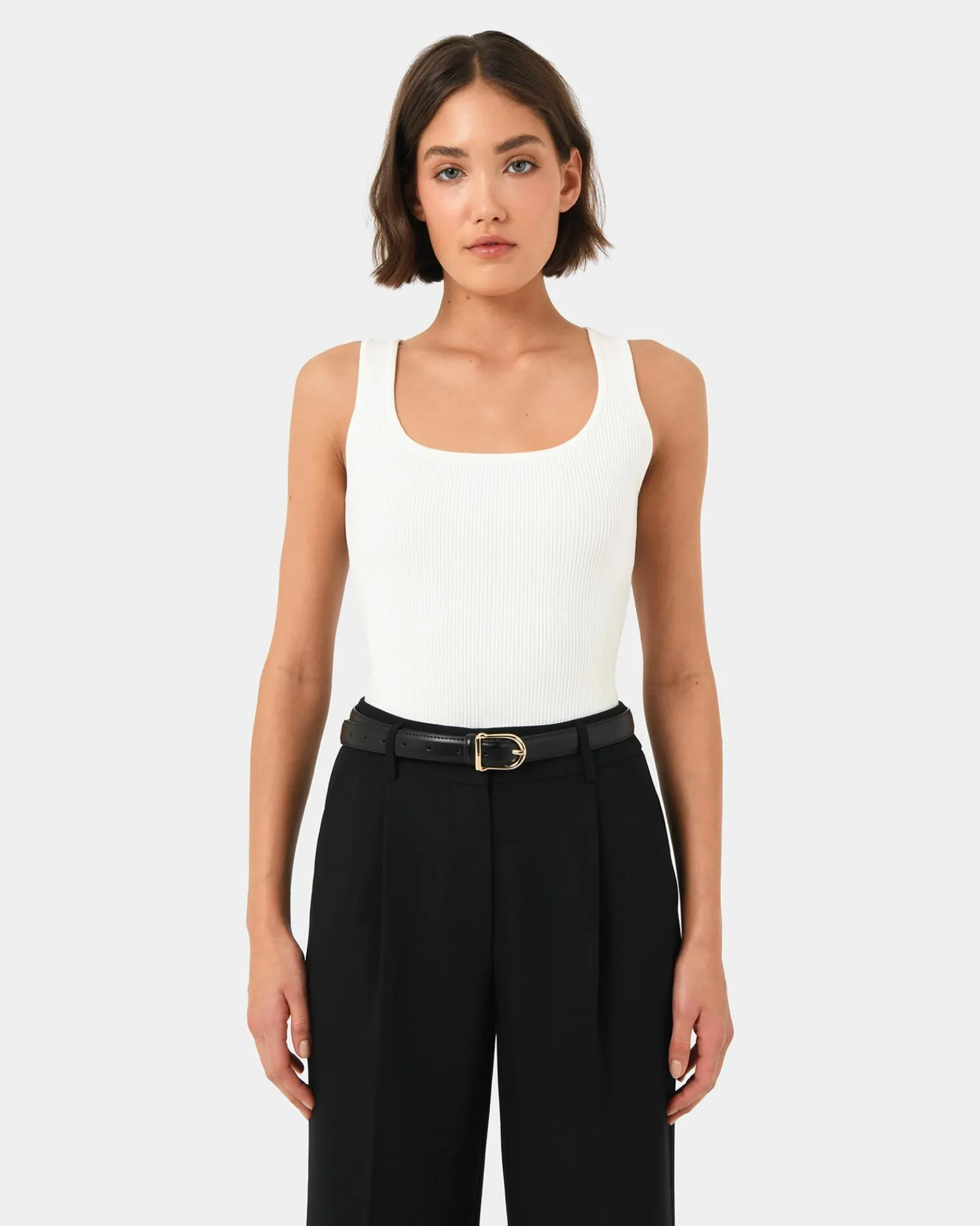 Forcast Emmarose Leather Belt* Belts