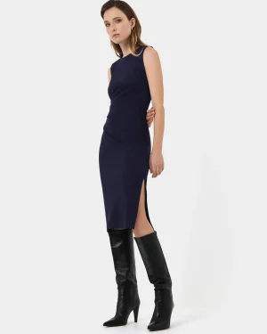 Forcast Faith Side Pleated Midi Dress* Midi Dresses|Midi Dresses