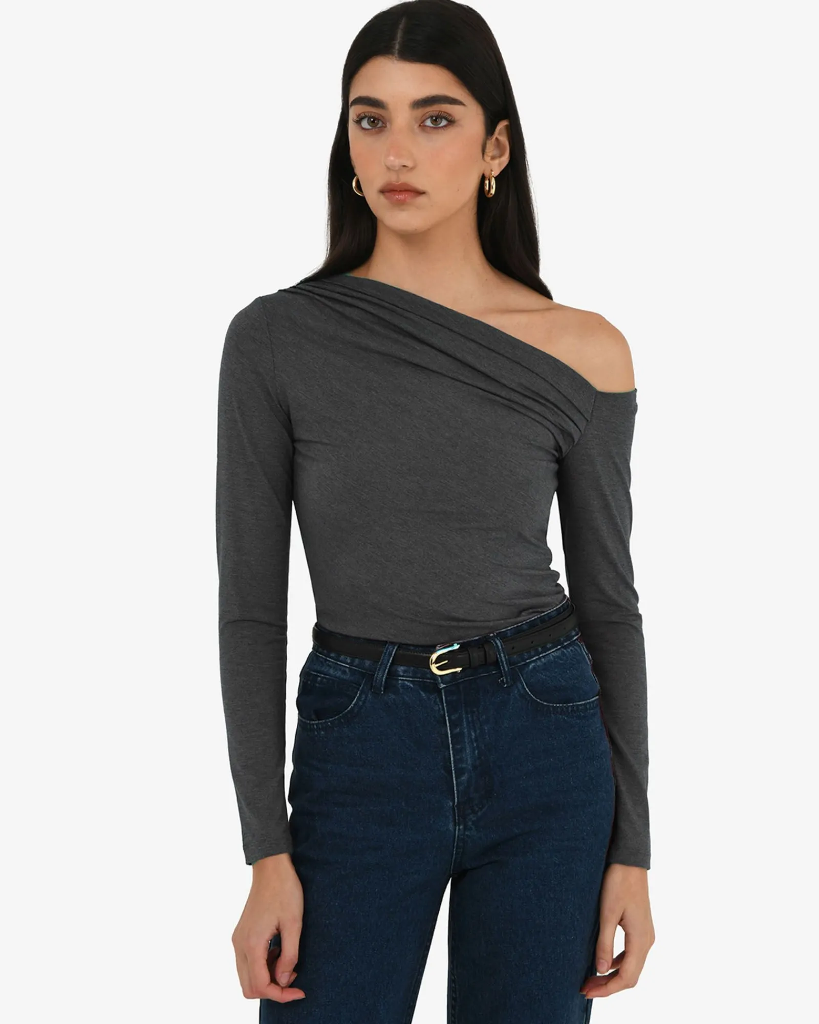 Forcast Felicha Asymmetric Top* T-Shirts & Tops|Long Sleeve Tops