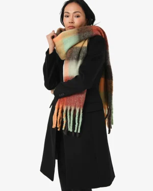 Forcast Finnley Checked Scarf* Scarves