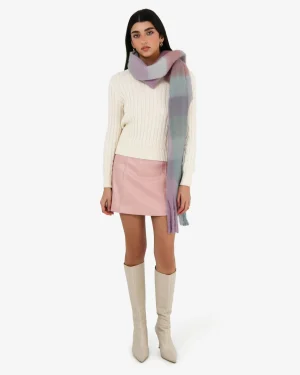 Forcast Finnley Checked Scarf* Scarves