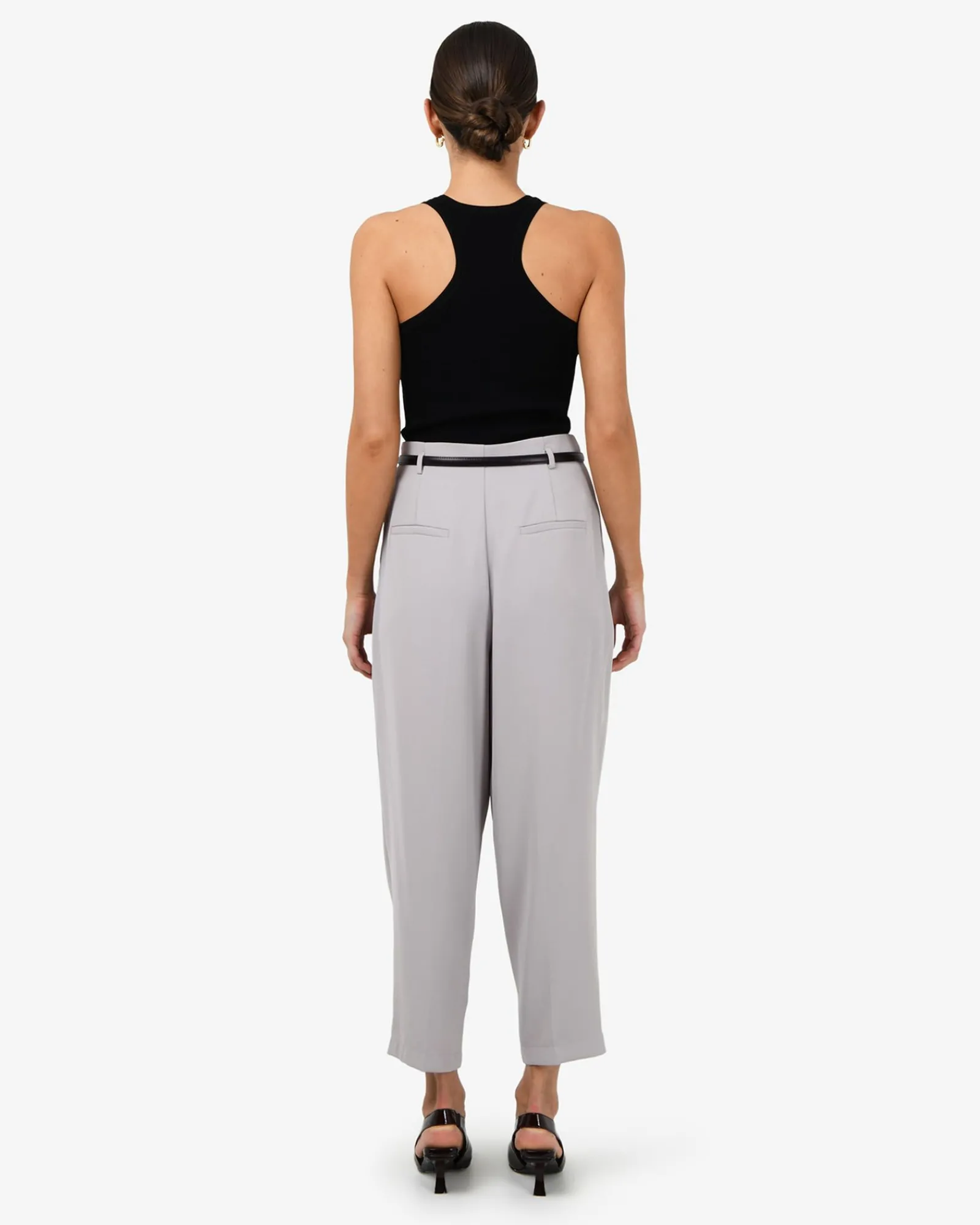 Forcast Ganni Tapered Pants* Cropped Pants|High-Waisted Pants
