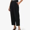Forcast Ganni Tapered Pants* Cropped Pants|High-Waisted Pants