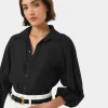 Forcast Giulia Gold Button Blouse* Long Sleeve Tops|Shirts & Blouses