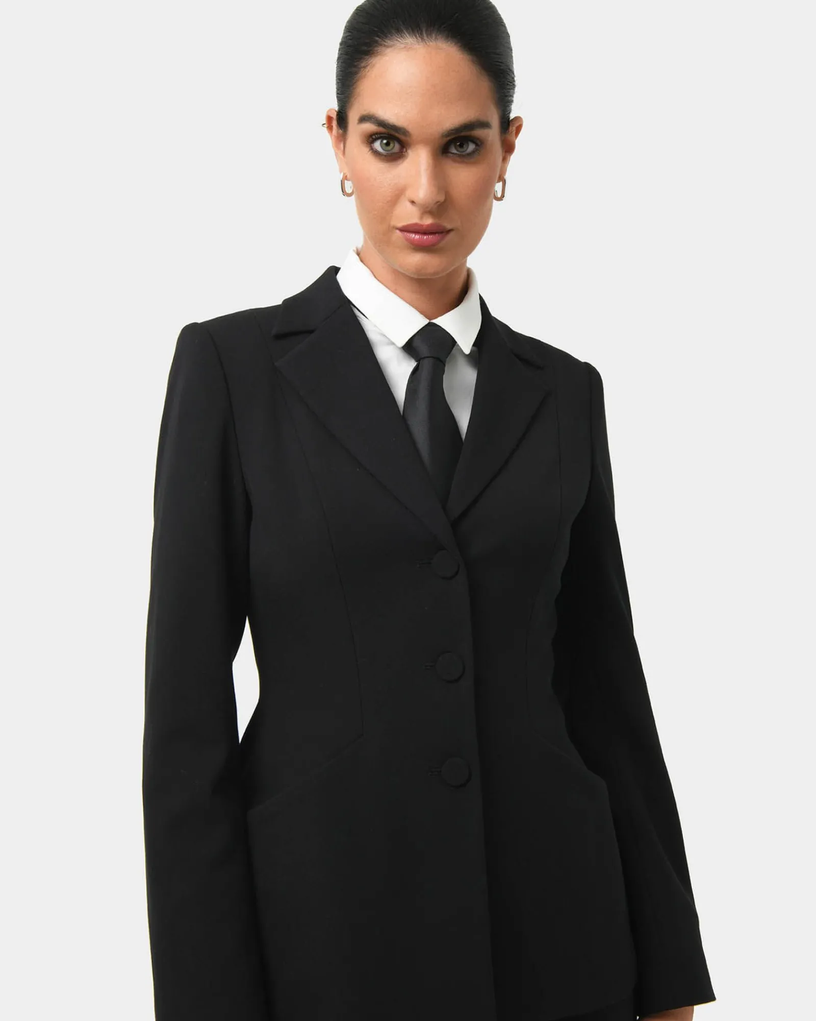 Forcast Gordon Hourglass Blazer* Jackets & Blazers|Matching Sets