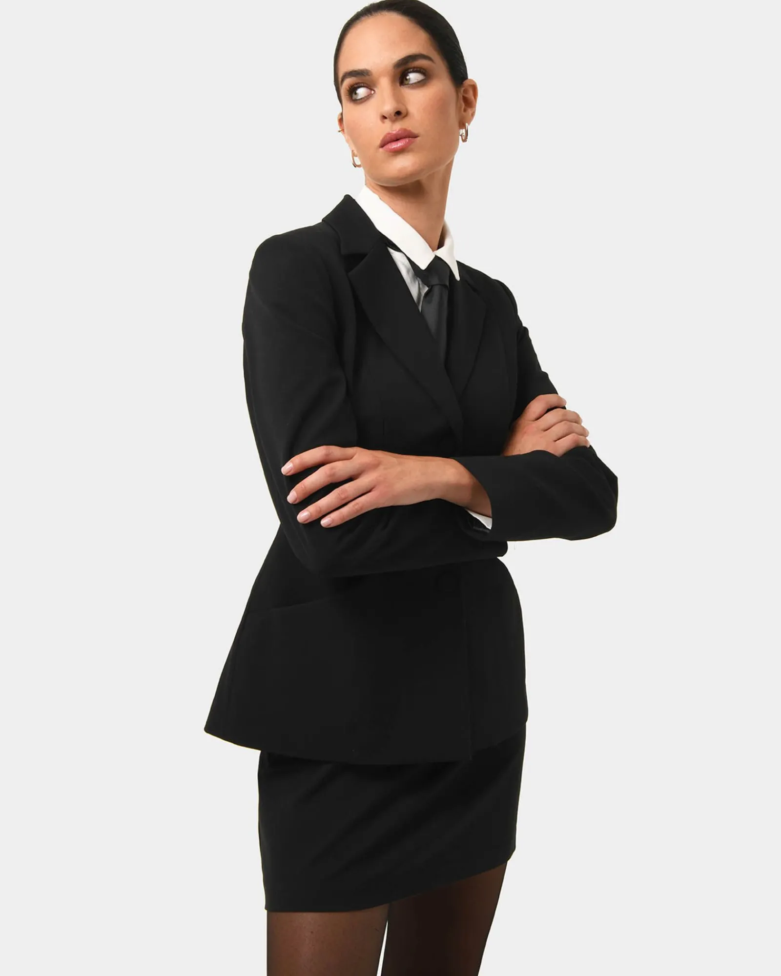 Forcast Gordon Hourglass Blazer* Jackets & Blazers|Matching Sets