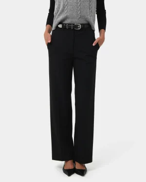 Forcast Gordon Straight Leg Pants* High-Waisted Pants|Straight Leg Pants
