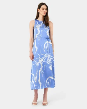 Forcast Gretchen Printed Midi Dress* Midi Dresses|Midi Dresses