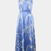 Forcast Gretchen Printed Midi Dress* Midi Dresses|Midi Dresses
