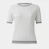 Forcast Harvey Cable Knit Top* T-Shirts & Tops|Work Tops