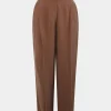 Forcast Hazel Belted Tapered Pant* High-Waisted Pants|Work Pants