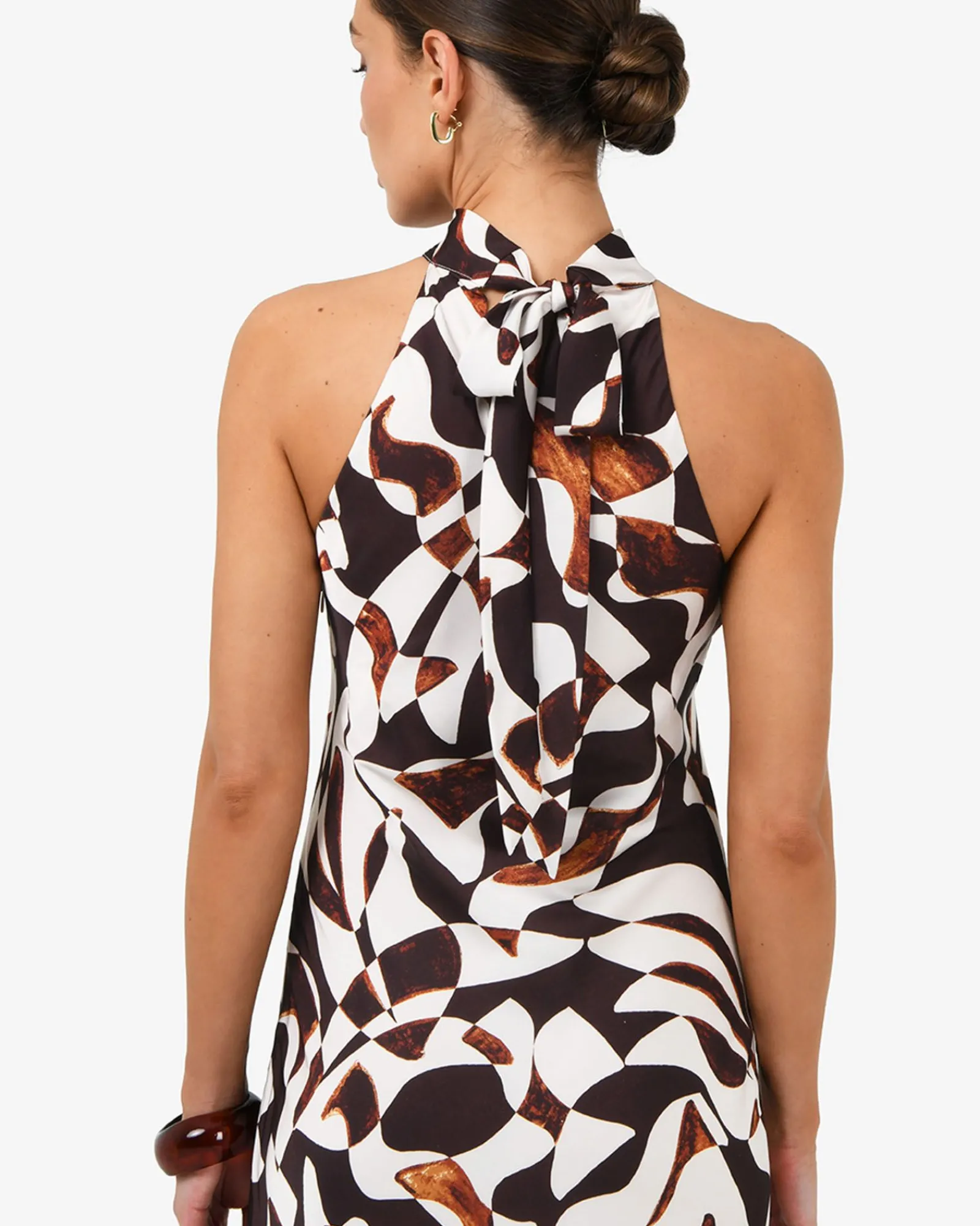 Forcast Hazel Printed Halter Dress* Maxi Dresses|Maxi Dresses