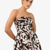 Forcast Hazel Printed Strapless Dress* Conscious|Maxi Dresses