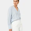 Forcast Helena Draped Sleeve Blouse* T-Shirts & Tops|Long Sleeve Tops