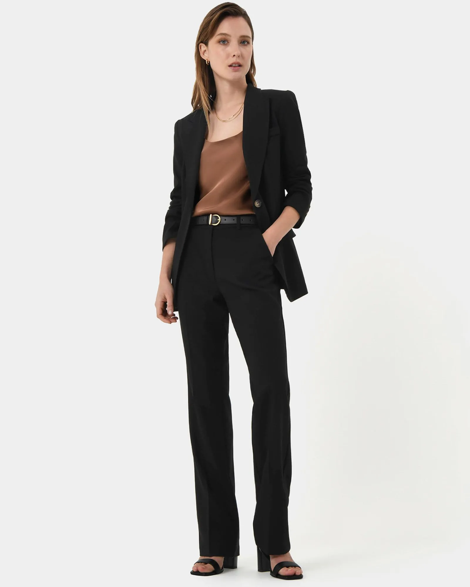 Forcast Hunter Single Breasted Blazer* Jackets & Blazers|Matching Sets