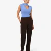Forcast Isadora V-neck Scarf Knit Top* T-Shirts & Tops|Work Tops
