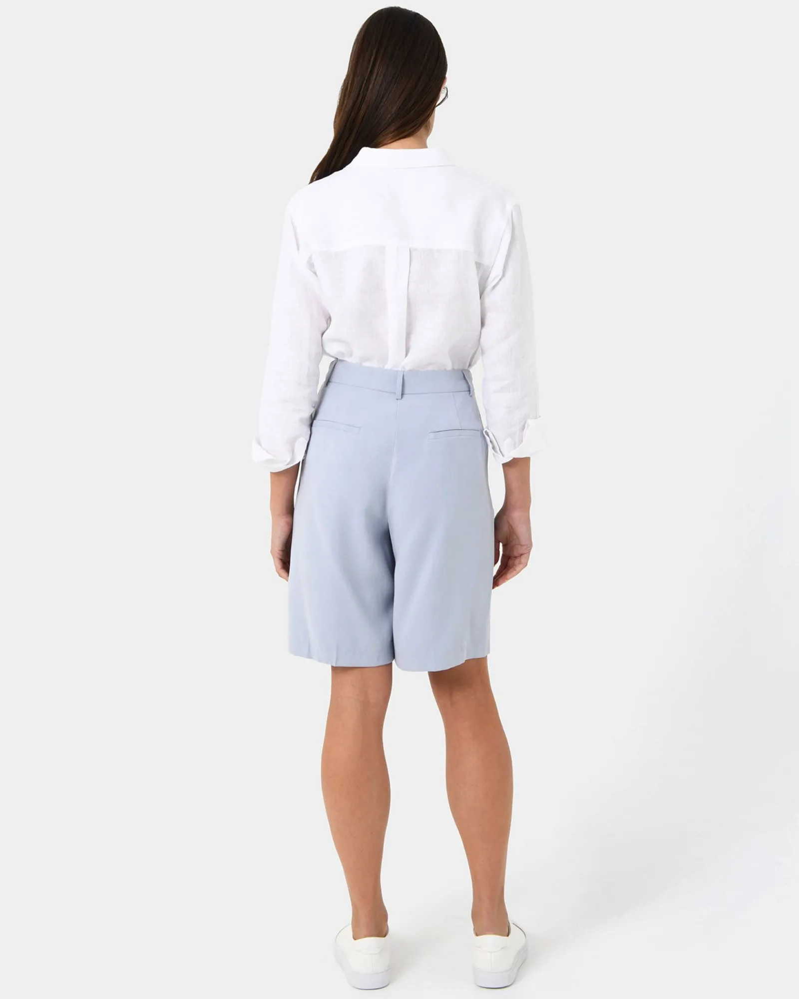Forcast Jakie Tailored Shorts* High-Waisted Pants|Work Pants