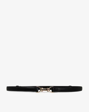 Forcast Janie Adjustable Leather Belt* Belts