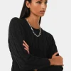Forcast Janna Cable Jumper* Long Sleeve Tops|Work Tops