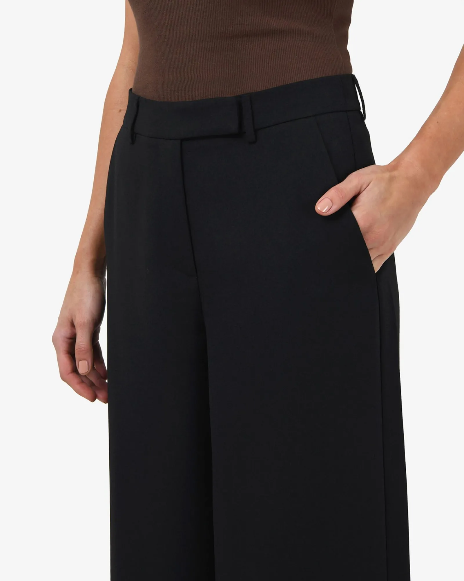 Forcast Jemima Wide Leg Pants* High-Waisted Pants|Wide-Leg Pants