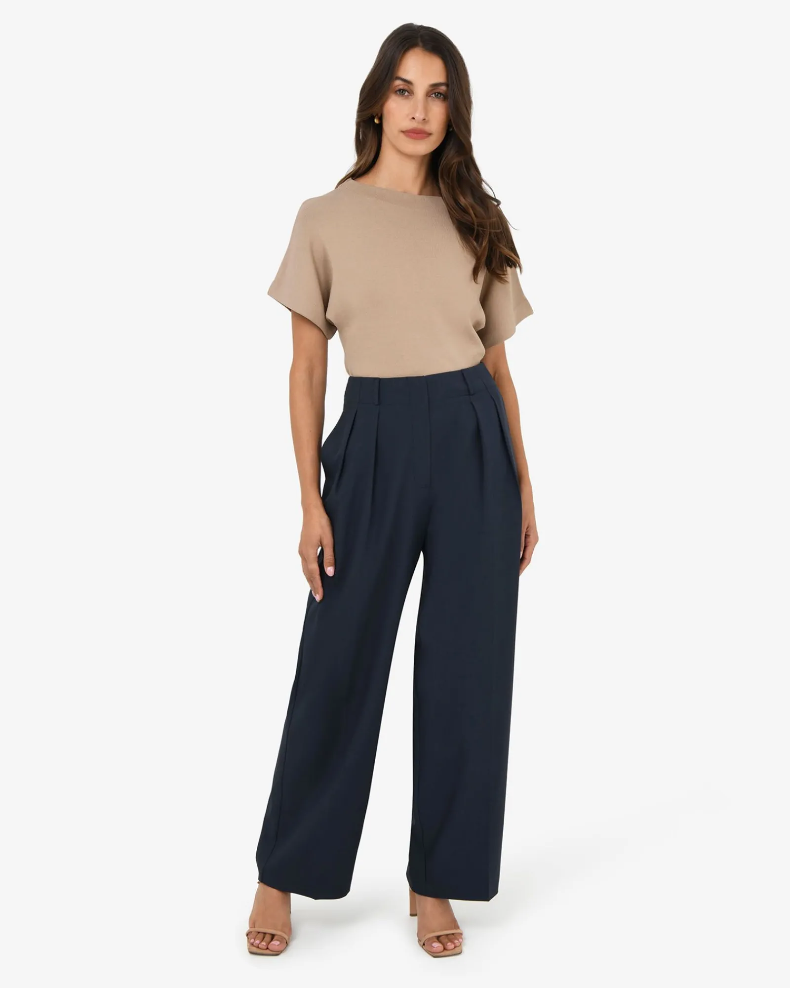 Forcast Jemma Relaxed Knit Top* T-Shirts & Tops|Work Tops