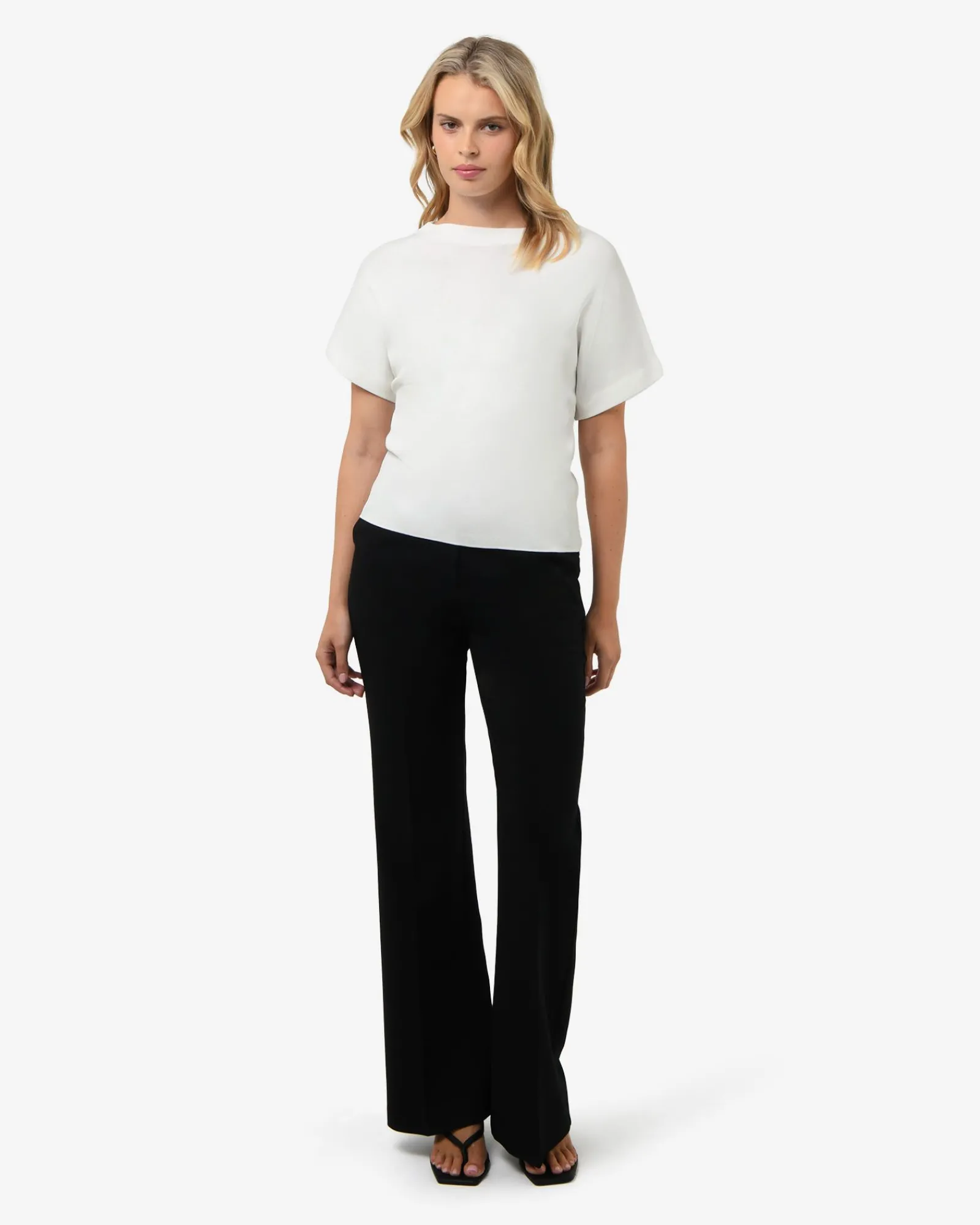 Forcast Jemma Relaxed Knit Top* T-Shirts & Tops|Work Tops