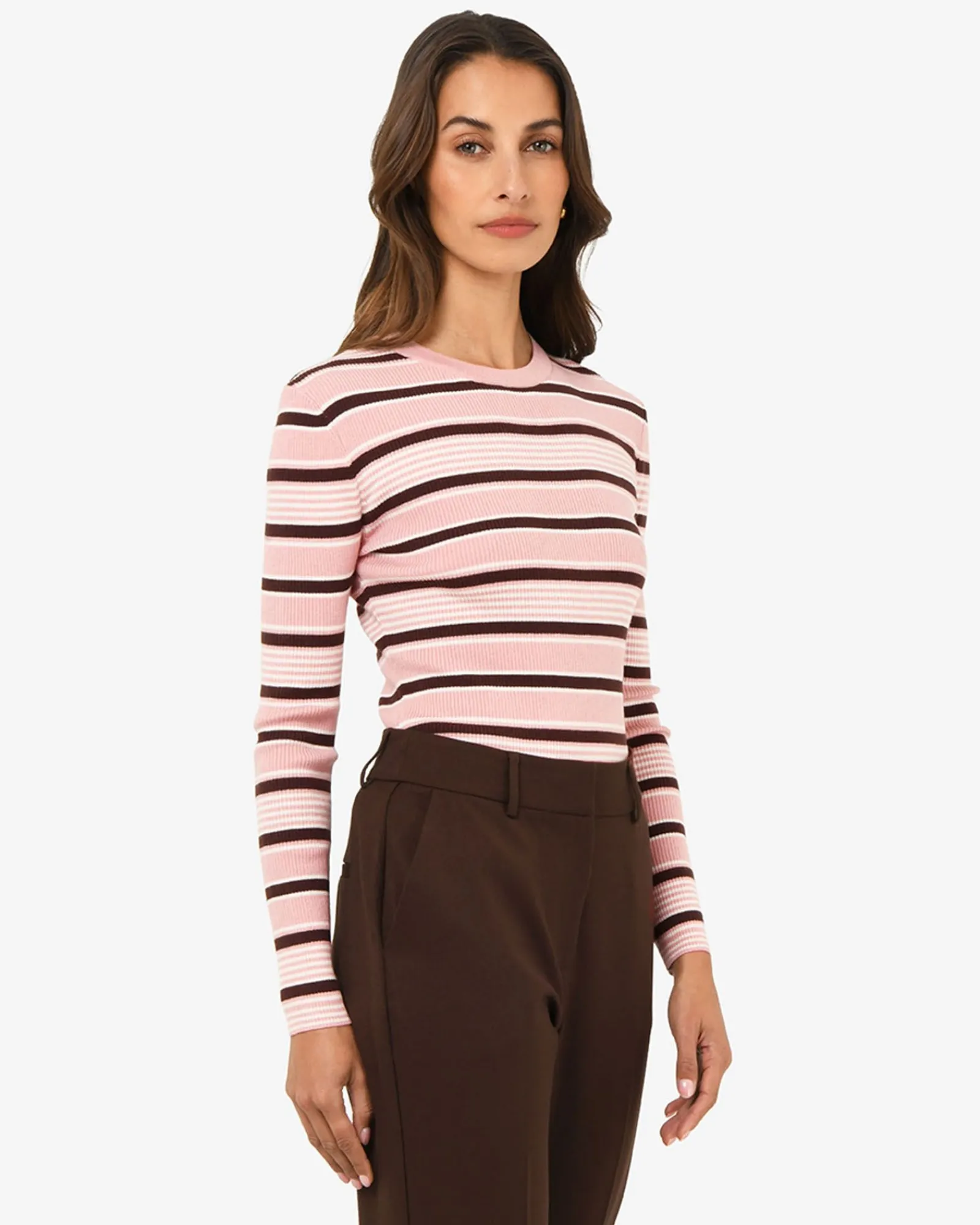 Forcast Jenny Wool Blend Knit* Long Sleeve Tops|Work Tops