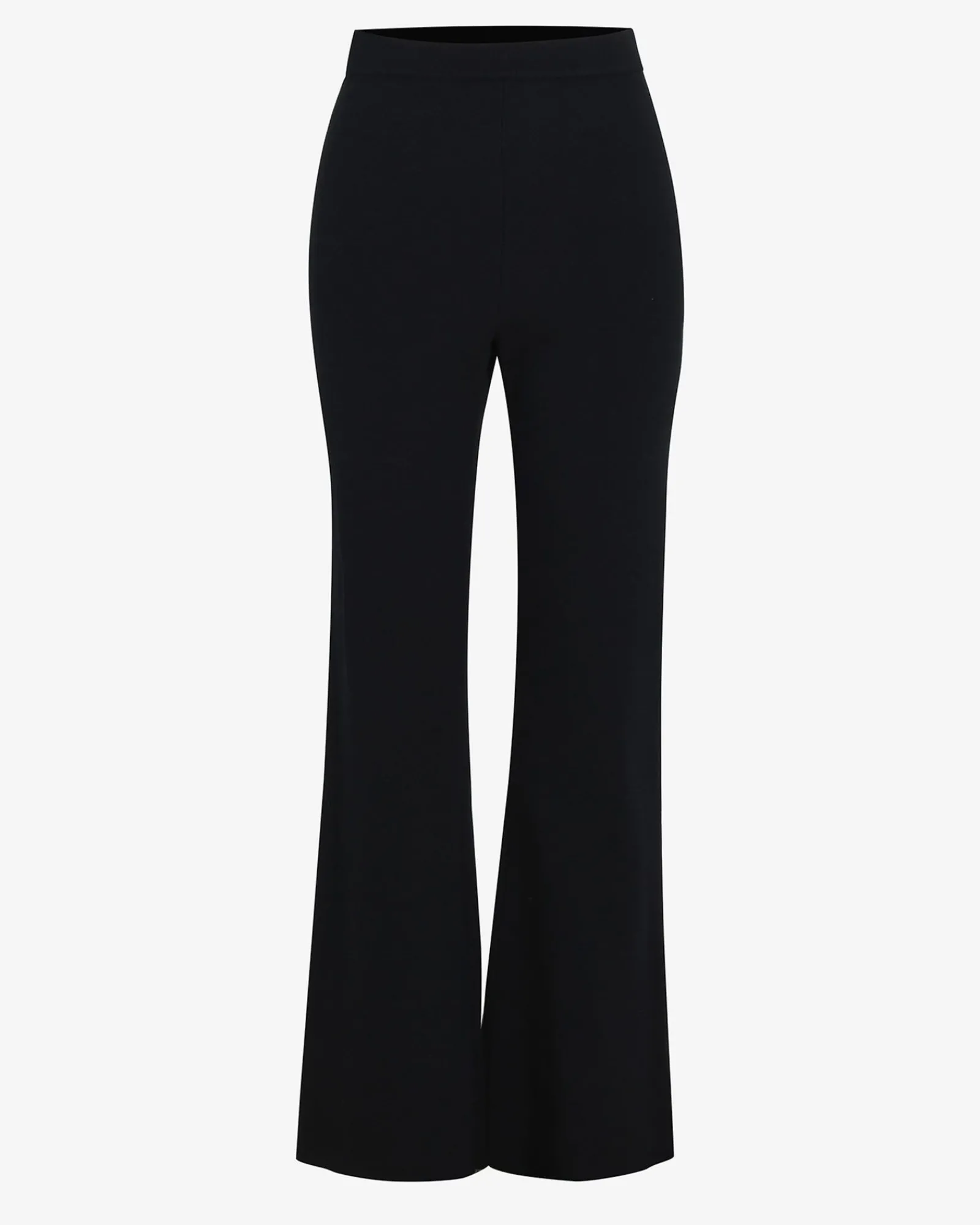 Forcast Jordy Flared Knit Pants* High-Waisted Pants|Work Pants