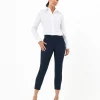 Forcast Josie 2 Cropped Notch Pants* Cropped Pants|Slim Leg Pants