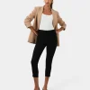 Forcast Josie 2 Cropped Notch Pants* Cropped Pants|Slim Leg Pants