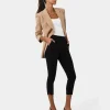 Forcast Josie 2 Cropped Notch Pants* Cropped Pants|Slim Leg Pants